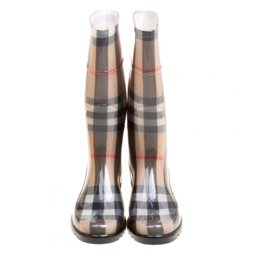 Vintage Burberry rain boots rubber